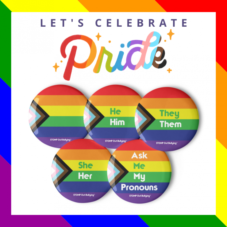 Celebrate Pride 2003 - Pronoun Pins